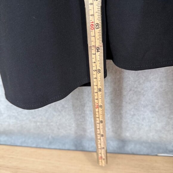 Mac Duggal Jersey V-Neck Cutout Gown Dress Size 20W Black Formal Dress Chic NEW - Picture 14 of 16